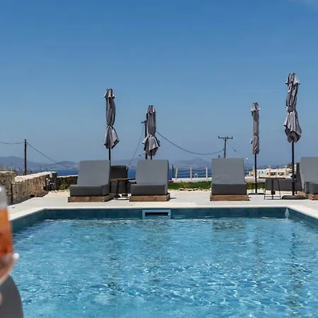 Beautiful Naxos | 3 Bedrooms | Luffy | Breathtaking Sea Views And Outdoor Hot Tub | Chora Naxos 别墅 Naxos City